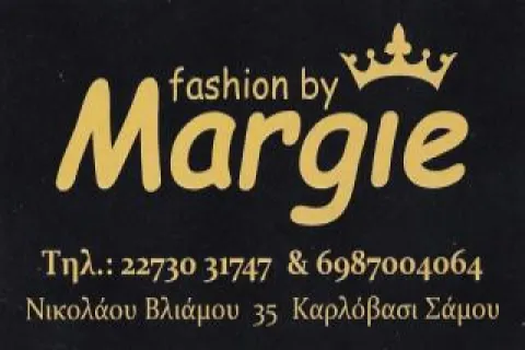 Logo di Fashion by Margie a Karlovasi, Isola di Samo.