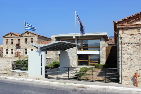 Museo della Conceria Karlovasi Samos – ingresso edificio storico