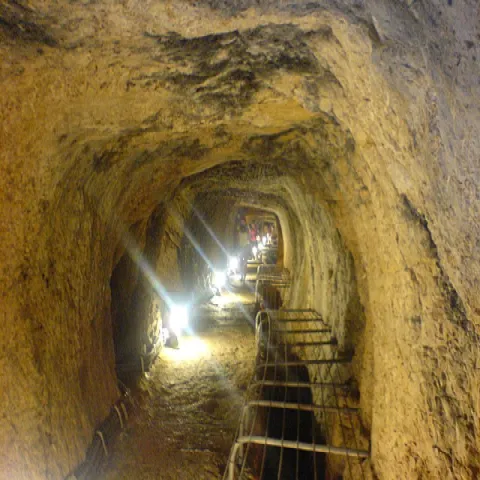 The Eupalinian Aqueduct in Samos – ancient underground water tunnel