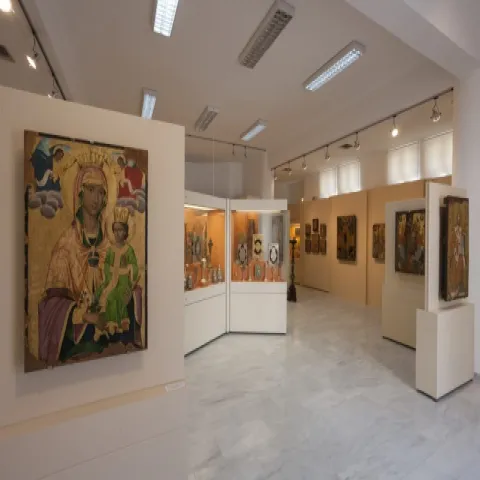 The Ecclesiastical Museum of the Metropolis of Samos with religious art exhibits
